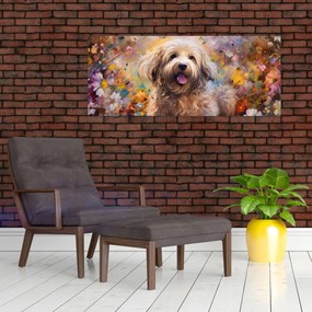 Obraz - Šťastný pes II. (120x50 cm)