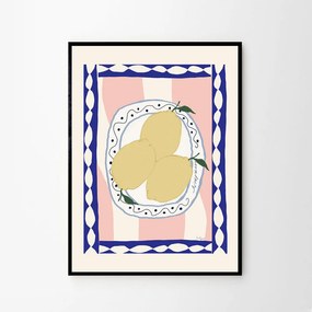 The Poster Club Plagát Wavy Table by Anna Mörner 30x40 cm