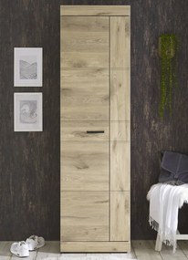 Predsieňová šatníková skriňa Barcelo, dub viking