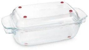 Tescoma Pekáč s poklopom GrandCHEF 34 x 19 cm, sklenený , S