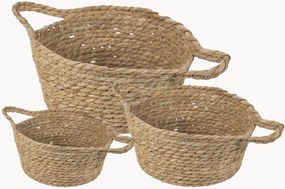 Prútené koše Natural, 3 ks