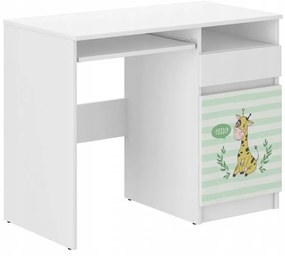 Detský písací stôl so žirafou 76x50x96 cm