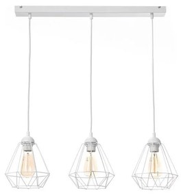 Luster na lanku DIAMENT MINI 3xE27/60W/230V