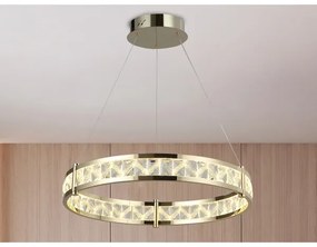 LED stmievateľný luster na lanku ENRIQUE LED/55W/230V 3000-6000K +diaľkové ovládanie
