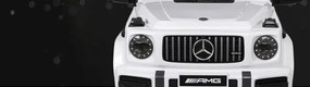 Elektrické autíčko MERCEDES AMG G63 biele