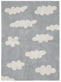 Lorena Canals koberce Pre zvieratá: Prateľný koberec Clouds Grey - 120x160 cm