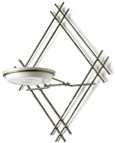 Nástenný kvetinový stojan LOFT 31 cm zlatý