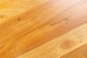 Konferenčný stolík ORGANIC LIVING 90 cm akáciové drevo