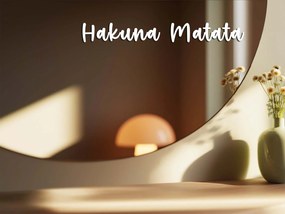 Nálepka na zrkadlo S10 – Hakuna Matata