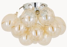 Malá stropná lampa so sklenenými guľôčkami Gross