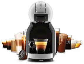 Kapsulový kávovar KRUPS Nescafé Dolce Gusto Mini Me KP123B10 Arkticky šedý/Čierny