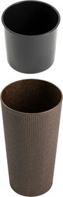 Květináč URBANIKA Coffee 36,4x19,6 cm hnědý