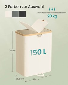 Kôš na bielizeň LCB523W01