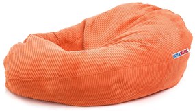Mega Sako – veľký sedací vak z manšestru, 135 cm výška, 340 l výplň, prispôsobivý tvar, na relax aj prácu, dostupný vo farbách Farba: SZ20 - zelený