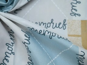 Obliečky z mikrovlákna GALDAR modré Rozmer obliečky: 70 x 80 cm | 140 x 200 cm