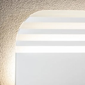 Brilagi - kúpeľňové LED zrkadlo MELZO LED/30W/230V 60x90 cm IP44 CRI 90 stmievateľné + CCT