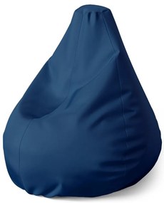 Sedací vak Pear námornícka modrá - detský, tmavo modrá