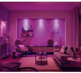 Philips - SADA 3x LED RGB Stmievateľné podhľadové svietidlo Hue 1xGU10/5,7W/230V