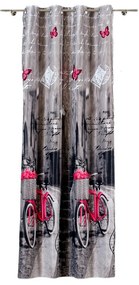 Sivý záves 140x245 cm Mercato – Mendola Fabrics