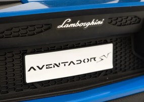 Detské elektrické autíčko Lamborghini Aventador SV 24 V modré