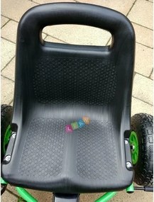 LEAN CARS Zelená motokára A-15 Nafukovacie kolesá