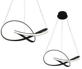 Závesné LED svietidlo Cappio, 1x LED 36w, 4000k, b