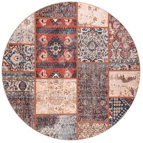 Koberec ANTIKA ancient rust, patchwork - terakota