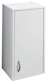 Kúpeľňová skrinka nízka Multi Praxis 33,5x25,5 cm biela DORIA35LP, 1 ks