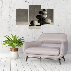 Obraz - Šedé kamene (90x60 cm)