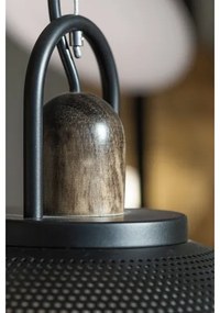 Klausen 111034 - Luster na lanku GRAVEN 1xE27/11W/230V čierna