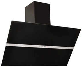 Komínový digestor nerez/čierne sklo  EMPIRE KD 319060