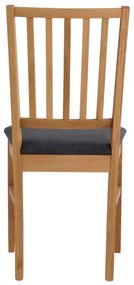 Hnedá dubová stolička Rowico Fillipa