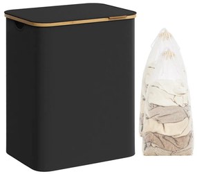 Kôš na bielizeň TATE čierny