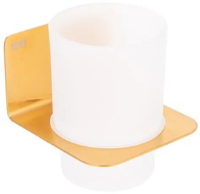 Držiak pohárov SAT Mood brúsené zlato SATDMOOD27BZ, 1 ks