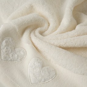 FROTÉ UTERÁK KAMILA (01) 70X140 CM KRÉMOVÁ