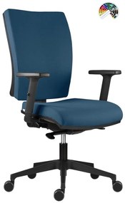 ANTARES Kancelárska stolička 1580 SYN GALA PLUS čalúnenie BLOOM koženka