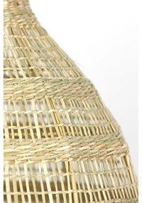 Závesné svietidlo v prírodnej farbe s tienidlom z morskej trávy ø 38 cm Sagar – Light &amp; Living