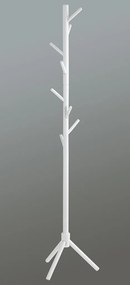 Stojací vešiak Nora, biely