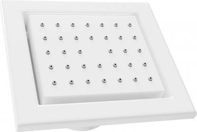 Mexen - podmietková sprchová tryska, štvorcová, 130x120 mm, biela, 79365-20