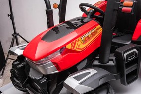 LEAN CARS BLT-206 Batériový traktor červený