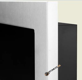 Závesný biokrb na stenu EOS NEREZ SO SKLOM 65x40x12