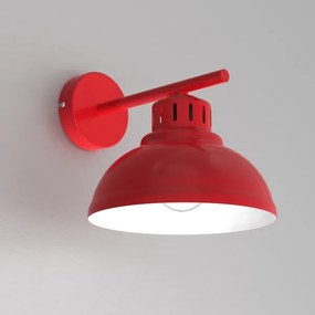Nástenná lampa SVEN 1xE27/15W/230V červená