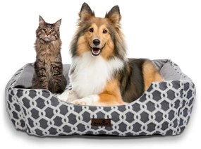 Pelech pre psa a mačku - vzorovaný | veľkosť L