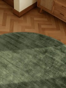 Koberec JANE zelený kruh