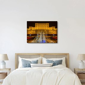 Obraz - Palác parlamentu, Bukurešť Rumunsko (70x50 cm)