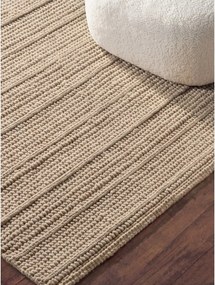 Béžový ručne tkaný vlnený koberec 160x230 cm Camden Parker – Ted Baker