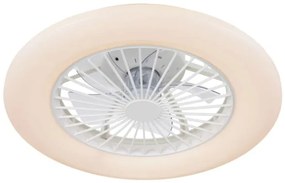 Lucci Air 513200 - LED Stm. svietidlo s ventilátorom OSLO LED/20W/230V biela + DO