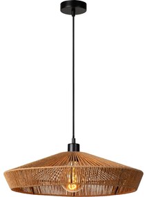 Lucide 10413/50/72 - Luster na lanku YUNKAI 1xE27/60W/230V pr. 50 cm hnedá