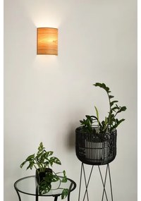 Brilagi - Nástenné svietidlo SEMI 1xE27/15W/230V pr. 20 cm hnedá