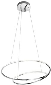 LED luster Viareggio 56 Chrome